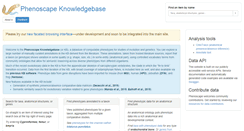 Desktop Screenshot of kb.phenoscape.org